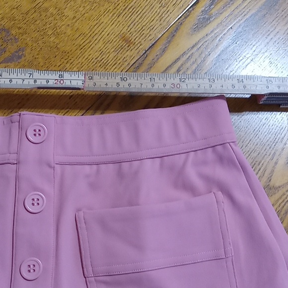 HALARA Women Skirt Medium Athleticwear Workout New Yoga PINK MAUVE - Picture 3 of 4
